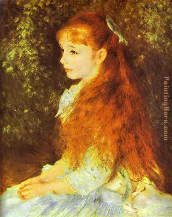 Mlle. Irene Cahen d'Anvers painting - Pierre Auguste Renoir Mlle. Irene Cahen d'Anvers art painting
